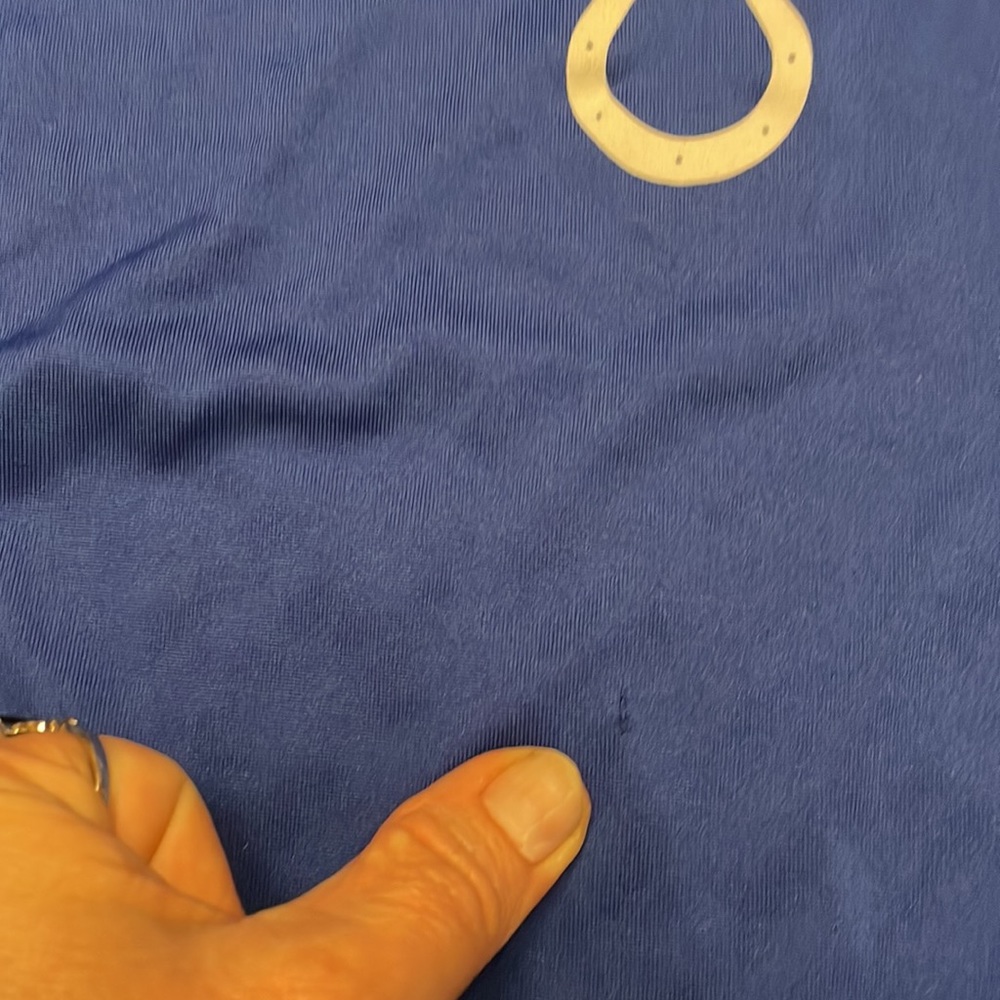 Indianapolis Colts shirt-sleeve blue coolbase tee shirt - Picture 4 of 4